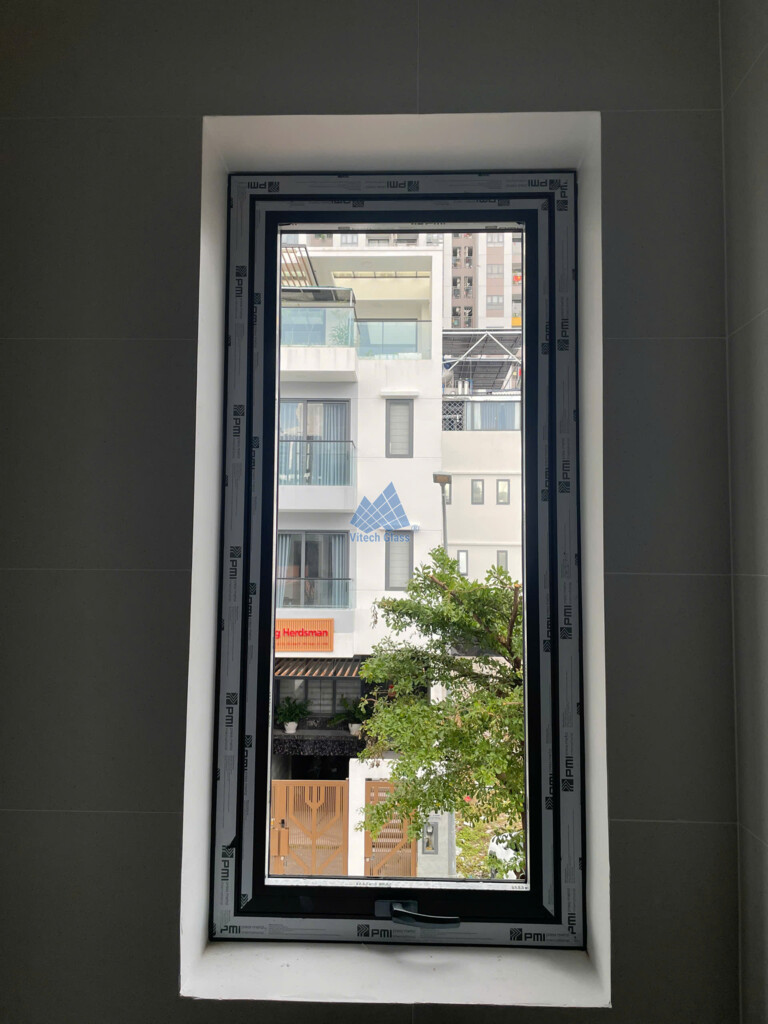 Cửa sổ nhôm PMI thực tế tại công trình
