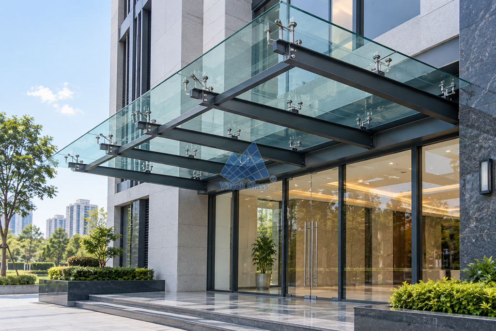 Mái đón Canopy hiện đại